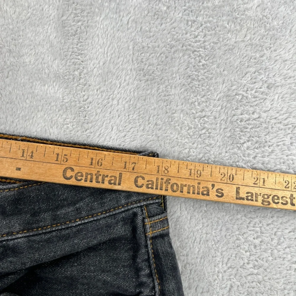 Levi's 501 Original Fit Straight Leg Jeans 38x30 Black Men Vintage Streetwear